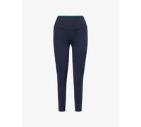 Splits59 Womens Splits59 Easton Rigor 7/8 High-Rise Stretch-Jersey Leggings Indigo/Grass M