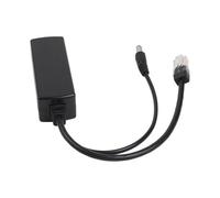 Splitter 48V to 12V DC Power Supply Adapter for IP Cameras, HD Surveillance Systems & Wireless Access Points - 10/100Mbps, 2A, IEEE 802.3af/at