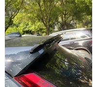 Splitter Car Rear Spoiler ABS Gloss Black Roof Trunk Tail Wing Accessories For Volvo XC40 Hatchback 2019 2020 2021 2022 2023 Car Rear Spoiler(Carbon Fiber Style)