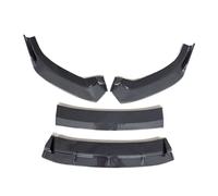 Splitter Diffuser Body Kit Spoiler Bumper Guard Protector Auto Accessories High-Performance ABS Front Bumper Lip Splitter Kit Compatible for Audi A3/S3 2016-2019(Carbon Look)