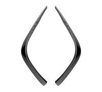 Splitter Diffuser Front Bumper Side Air Vent Cover Trim For Toyota For Camry 8th SE XSE 2018-2023 Sport Fog Lamp Intake Hood Splitter Frame Kit(Carbon Look)