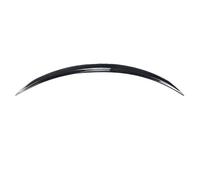 Splitter For Benz C Class W205 C205 C63 COUPE C200 C300 2015 2016 2017 2018 2019 2020 2021 Rear Trunk Spoiler Tail Wings Fixed Wind Car Rear Spoiler(Carbon Look)
