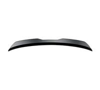 Splitter For FIAT GRANDE PUNTO For ABARTH 2007 2008 2009 2010 Rear Wing Spoiler Glossy Black ABS Plastic Roof Wing Hatchback Spoiler Lip Car Tail Wing(Matte Black)