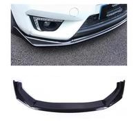 Splitter For Fit For Jazz 2014 2015 2016 2017 2018 2019 2020 Front Bumper Splitter Lip Diffuser Spoiler Skirt Body Kit Decorative Strip Shovel Diffuser(14-17gloss black)