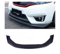 Splitter For Fit For Jazz 2014 2015 2016 2017 2018 2019 2020 Front Bumper Splitter Lip Diffuser Spoiler Skirt Body Kit Decorative Strip Shovel Diffuser(14-17matt black)
