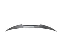 Splitter For KIA For Stinger 2017-2023 Car Trunk Spoiler Lip Rear Tail Boot Wing Decoration ABS Carbon Fiber Look/Gloss Black Car Rear Spoiler(Carbon Look)