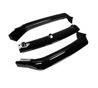 Splitter Front Bumper For Peugeot 208 For GTI For PureTech For THP 2012-2015 Front Bumper Splitter Diffuser Spoiler Lip Body Kit Tuning Parts