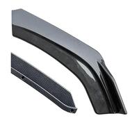 Splitter Front Splitter For JETOUR X70 Plus 2018-2023 Bumper Spoiler Car Body Kit Glossy Black Skirts Accessories Diffuser(Pure Carbon Surface)