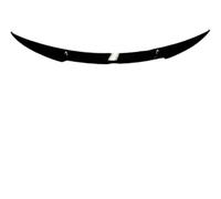 Splitter Gloss Black Rear Trunk Spoiler Wing Lip Trim For Kia K5 GT 2021 2022 2023 2024 Car Tail Wing(Glossy black)