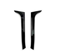 Splitter Rear Window Side Trunk Spoiler Canard Splitter By Glossy Black ABS For VW For Golf 6 MK6 For GTI For GTR For GTD R R20 2008-2013 Car Tail Wing(Style A)