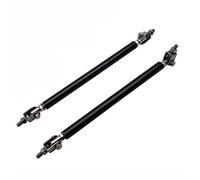 Splitter Rod,HugeAuto 15CM 6'' Adjustable Car Front Bumper Lip Strut Rods Tie Bar Support Tool -Black