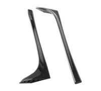 Splitter Spoiler Car Spoilers 2pcs Fit For VW Golf 7 7.5 MK7 MK7.5 2014-2018 Glossy Black ABS Rear Window Side Trunk Spoiler Canard Canards(Carbon Fiber)