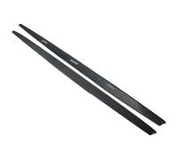 Splitter Winglet Side Wing For BMW F10 528i 2011 2012 2013 2014 2015 2016 2X Carbon Fiber Look ABS Side Skirts Panel Extension Lip Side Skirt Extension
