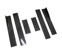 Splitter Winglet Side Wing For BMW F30 F80 For M3 F82 For M4 320i 325i 330i 78.7" Side Skirt Universal Extension Kit Splitter Apron Lip Winglet Car Accessories Side Skirt Extension(Carbon Fiber Look)