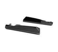 Splitter Winglet Side Wing For Chevrolet For Corvette C7 2014 2015-2019 A Pair Of Car Short Side Skirts Spoiler Splitter Diffuser ABS Plastic Glossy Black Side Skirt Extension