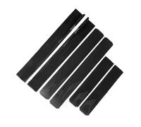 Splitter Winglet Side Wing For Civic For Benz For BMW ABS 2M/2.2M Car Universal Side Skirts Extension Rocker Panels Lip Splitters 6PCS Side Spoiler Side Skirt Extension(Shiny black 2.2m)