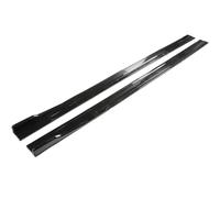 Splitter Winglet Side Wing For KIA For SPORTAGE For RIO For SORENTO For FORTE Side Skirt Extensions Universal Car Side Rocker Splitters Diffuser Winglet Wings Side Skirt Extension(Glossy Black)