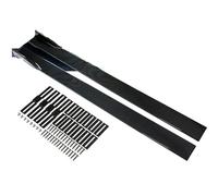 Splitter Winglet Side Wing For Mazda MX5 RX8 For Miata 323 626 969 For CX-3 CX-4 For CX-5 78.7" Side Skirt Splitter Spoiler Lip Rocker Panel Extensions Side Skirt Extension(Carbon Fiber)