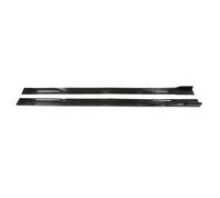 Splitter Winglet Side Wing Universal Red Black 2.2M Side Skirt Extensions Car Side Skirts Winglet Splitters Lip For Benz For VW Side Skirt Extension(200cm black)
