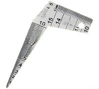Splitting Gauge 1-15 mm Horn Shape Steel Splitting Gauge 1-15 mm Horn Shape | Half moon design, 1-10 mm range, double-sided scale, magnetic stainless steel, precise etching