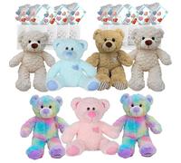 Splodge Teddy Bear Making Parties - 7 x 10" Mixed Cuddles Bears Party Pack - no sew