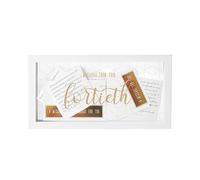 Splosh 40th Message Box - Personalised Keepsake Box, Sentimental 40th Birthday Gifts for Women and Personalised Memory Box for any Special Occasion, Heartfelt 40th Birthday Decoration
