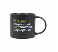Splosh Cheeky Fart Mug - Funny Coffee Cup with Humorous Sayings and Messages Unique Gift Ideas for Her and for Him Coffee & Tea Lovers Family Home Office Gift 435ml