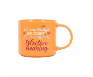 Splosh Cheeky Marriage Mug - Funny Coffee Cup with Humorous Sayings and Messages Unique Gift Ideas for Her and for Him Coffee & Tea Lovers Family Home Office Gift 435ml