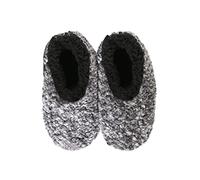 Splosh Kid's Tie Dye Slippers - Large kids grey charcoal slippers with a dark tie dye design to keep you warm in soft, comfy and fluffy kids slippers. Machine washable with anti slip soles.