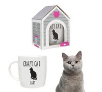 Splosh Precious Pets Crazy Cat Lovers Lady Mug | Personalised Ceramic Mug | Customised Coffee Cup | Tea Cup Gifts for Women | Presents for Women Cute Gifts