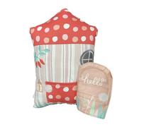 Splosh Tooth Fairy Pillow Polkadot Design | Red Tooth Fairy Pouch | Fairy Door & Pouch for Lost Teeth | Magical Gift for Girls, Boys & Toddlers, Includes Ribbon