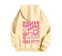 Splrit-MAN Temu Com Essentials Hoodie Womens Half Zip Sweatshirt Women Ladies Hoodies Size 18 Women Hoodie Striped Sweatshirt Women Jumper Dress Jumpers For Women Uk (Yellow, 3Xl)
