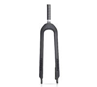 splumzer 1-1/8" 26/27.5/29" 3K T800 MTB Fork with Fixed Full Carbon Disc Brake 28.6mm Threadless Straight Tube Super Light Mountain Bike Front Fork (26 inches)