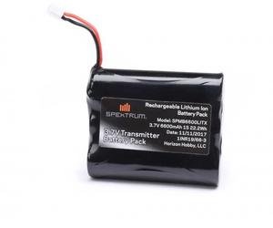 SPM 3.7V 6600mAh 1S Li-Ion Transmitter Battery: NX6/NX8/NX10/iX1 O-SPMB6600LITX