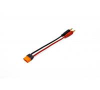 Spektrum Adapter: IC3 Device/4mm Male Balls with 6" Wires 13AWG