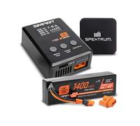 spm Smart Powerstage Surface Bundle: 1400mAh 2S 30C LiPo Battery