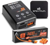 SPM Smart Powerstage Surface Bundle: 1400mAh 2S 30C LiPo Battery O-SPMXPSS215I