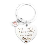 SPMatrix Duck Gifts, Duck Gifts For Women, Duck Gifts For Girls, Gifts For Animal Lover, Ducks Keyring, Birthday Gifts For Women Girls, Duck Keyring