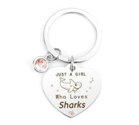 SPMatrix Shark Gifts, Shark Gifts For Women, Shark Gifts For Shark Lovers, Shark Girl Gifts, Birthday Gifts For Women Girls, Shark Keyring, Shark Lover Gift For Women Girls, Shark Stuff