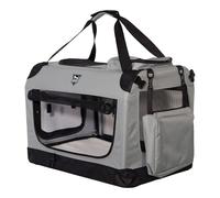 SPOCADO Palace Foldable Pet Carrier Bag For Dogs Cats, Black Gray Green, New