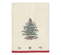 Spode Avanti Linens Bath Towel, Soft & Absorbent Cotton Towel (Red)