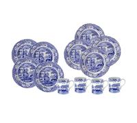Spode Blue Italian 12 Piece Set by Spode