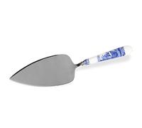 Portmeirion Home & Gifts Spode Blue Italian 25 cm Porcelain handled and Stainless Steel Cake Slice, Cake server Blue/White, BLI1104-X