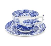 Spode Blue Italian - Breakfast Cup And Saucer - BLI1260