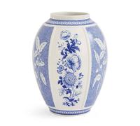 Spode Blue Italian British Flowers Vase