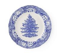 Spode - Blue Italian Christmas Dinner Plate 27 cm, Blue - Blue