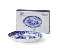 Spode Blue Italian fat oval 14x21 cm Blue-white