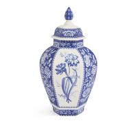 Spode Blue Italian Floral Vase