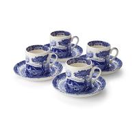 Spode Blue Italian Coffee Cup & Saucer