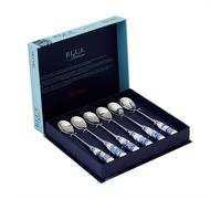 Spode Blue Italian Set of 6 Teaspoons